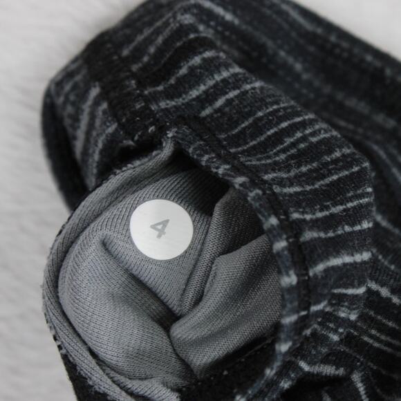 Lululemon Full Length Womens 4 Black‎ Gray Leggings - Picture 8 of 9